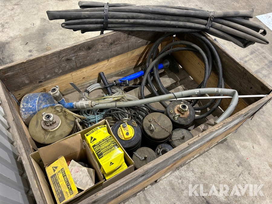 Luftslang, blåsor, VA material