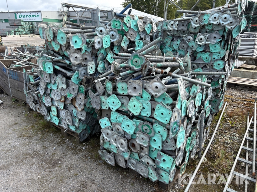 Ställningsmaterial Bottenskruv | 0,8m