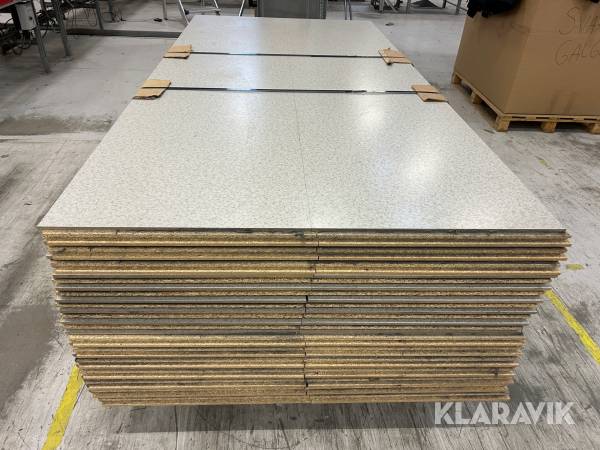 Spånskivegolv med laminerad yta Bergviksgolv 30 st