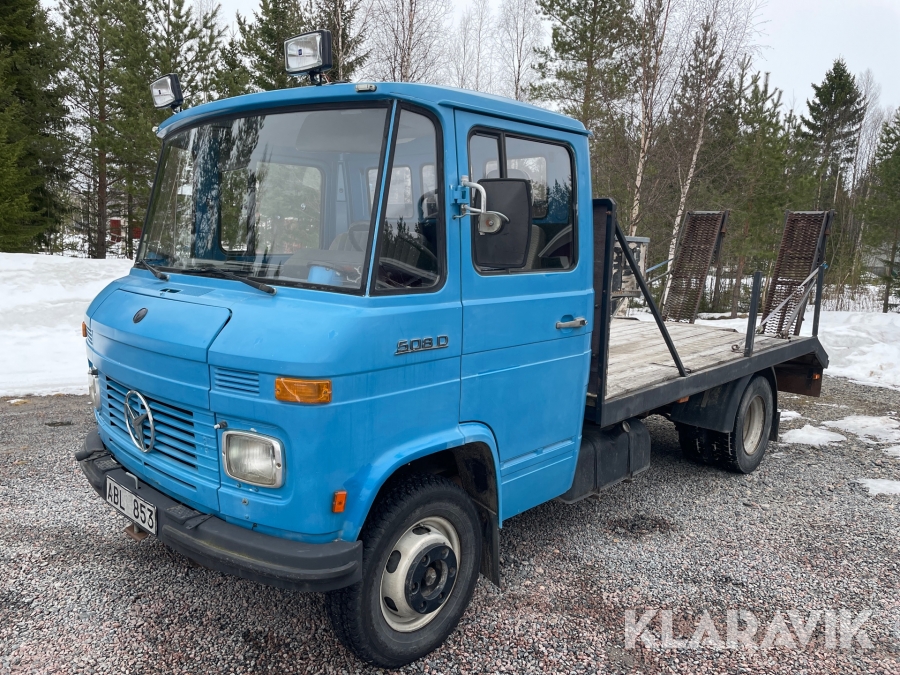 Maskintransport Mercedes Benz 508D