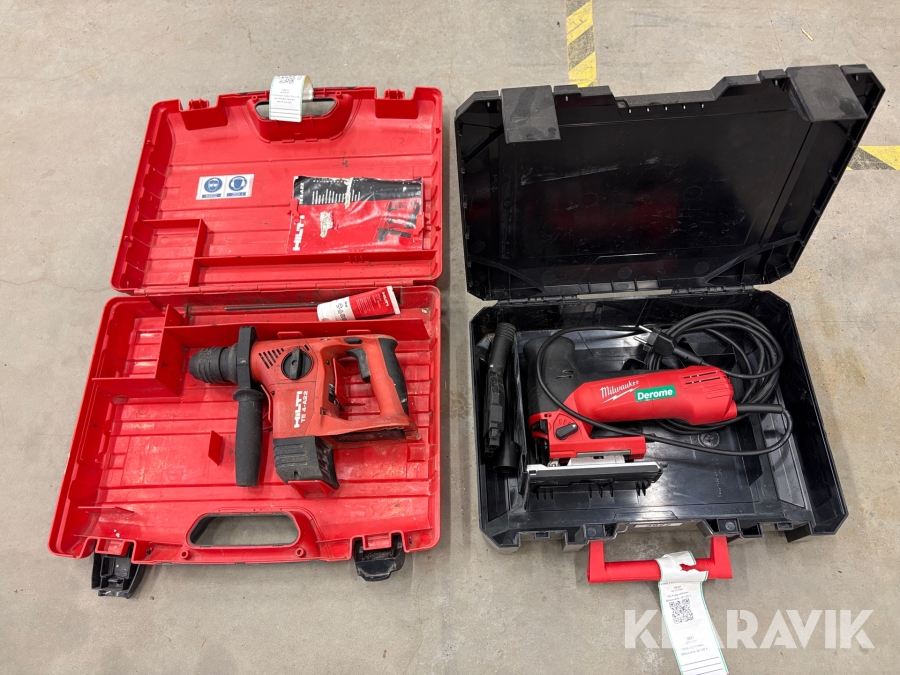 Borrhammare / Sticksåg Hilti / Milwaukee