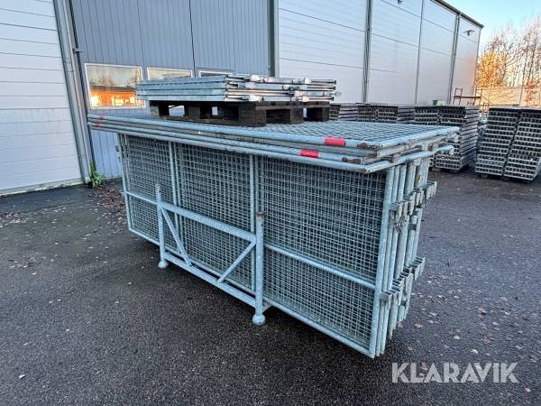 Räckesram nät Haki/Uni-Hak kompatibel med HAKI