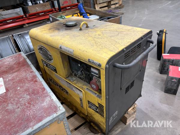 Generator Kipor KDE6700TA3