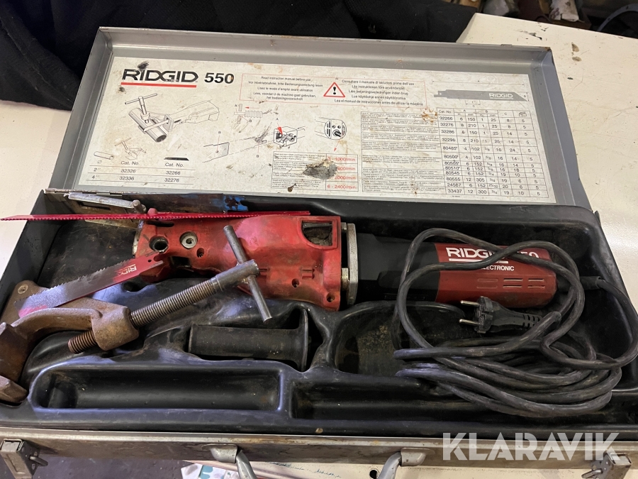 Tigersåg Ridgid 550 electronic