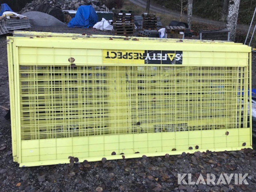Skyddsstaket Safety respect 16 st med tillbehör