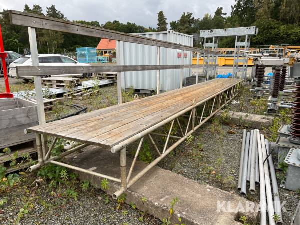 Gångbro i aluminium  