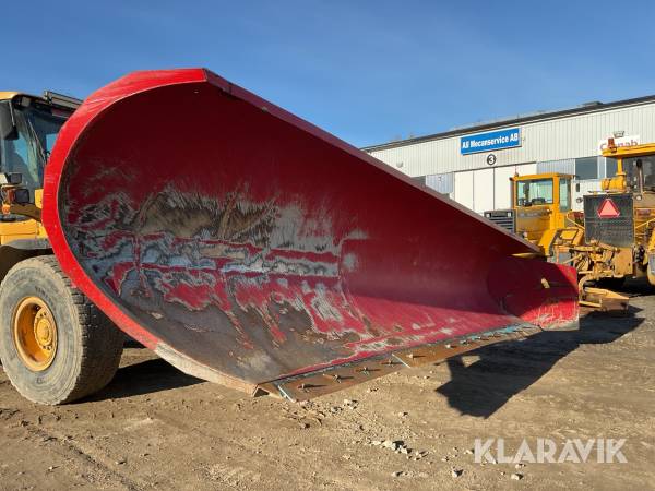 Snöblad med hydrauliskt snöstopp Weldum TP