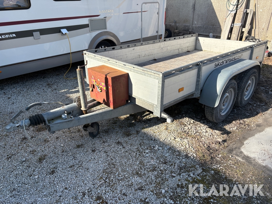 Personbilssläp Hapert Boggi 3500kg