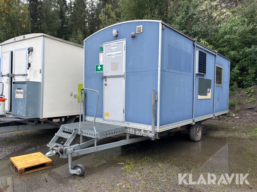 Personalvagn Norrlandsvagnar OMF4-3 80km/h