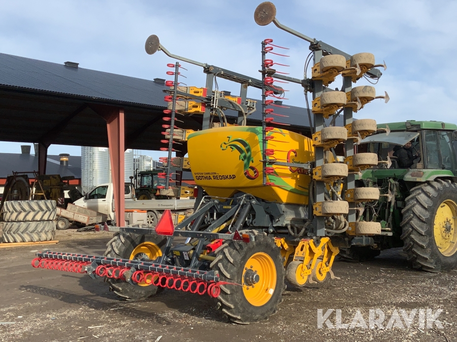 Såmaskin Gothia redskap Cameleon 8 meter