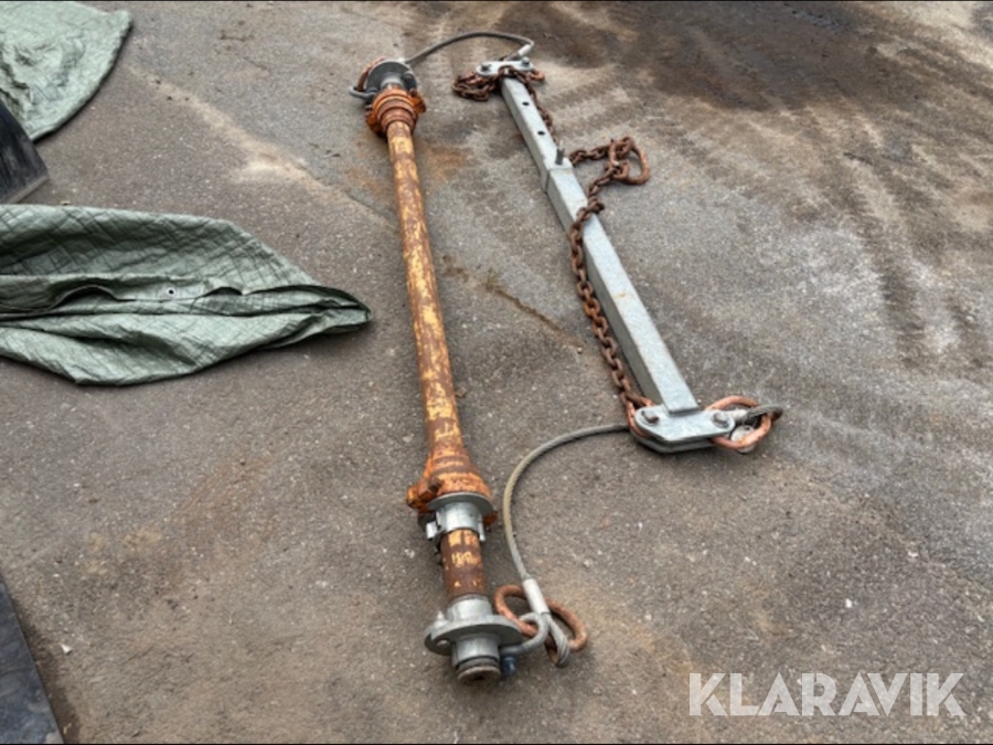 Lyft för kabeltrummor 5 tons