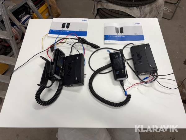 Alkolås Dräger Interlock 7000 2 st