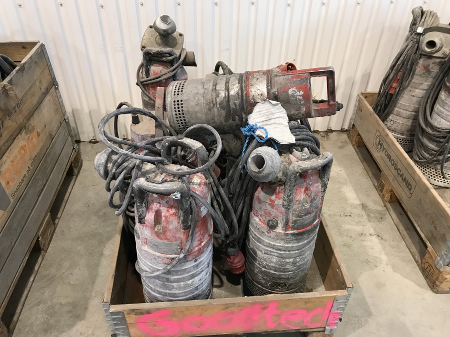 7st Dräneringspumpar