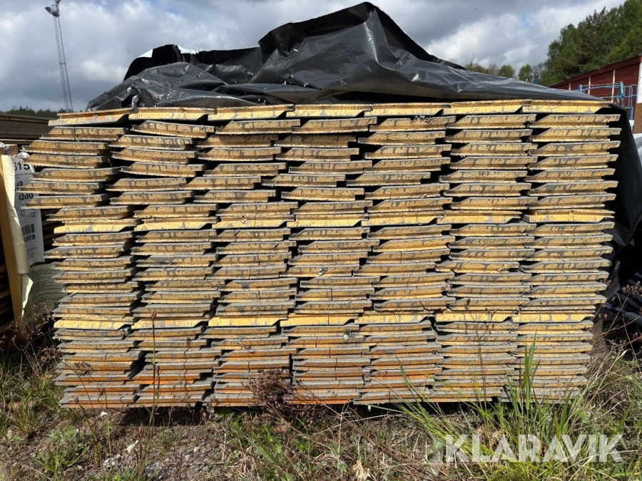 Panel enkelfas 22x145x4500mm 168st