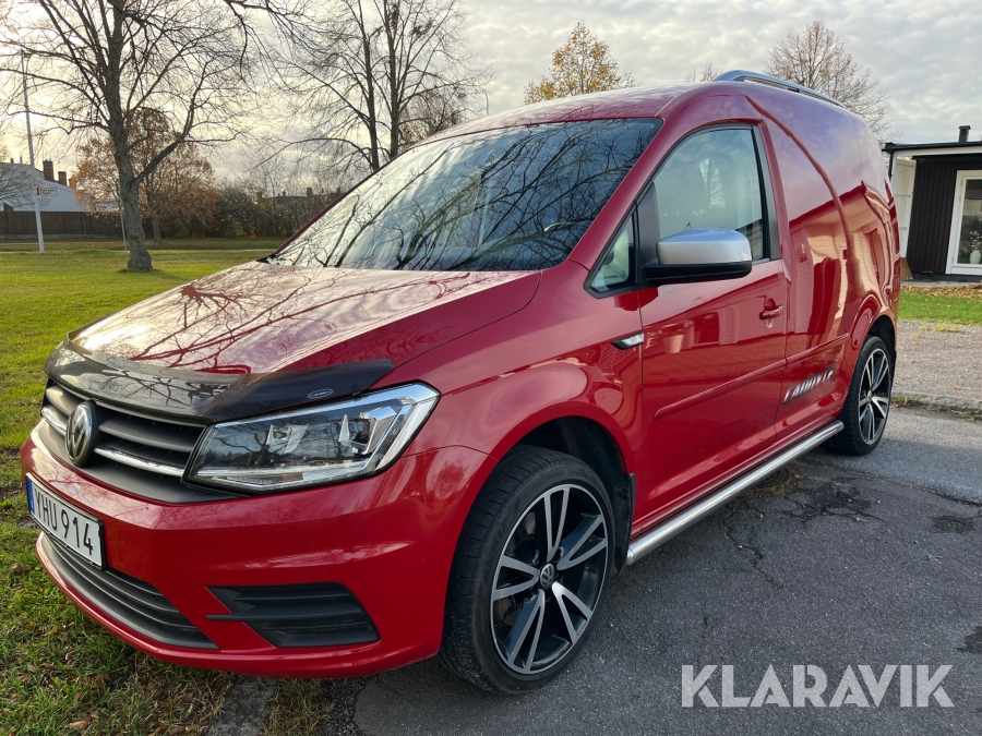 Skåpbil Volkswagen Caddy R, Linköping, Klaravik auktioner