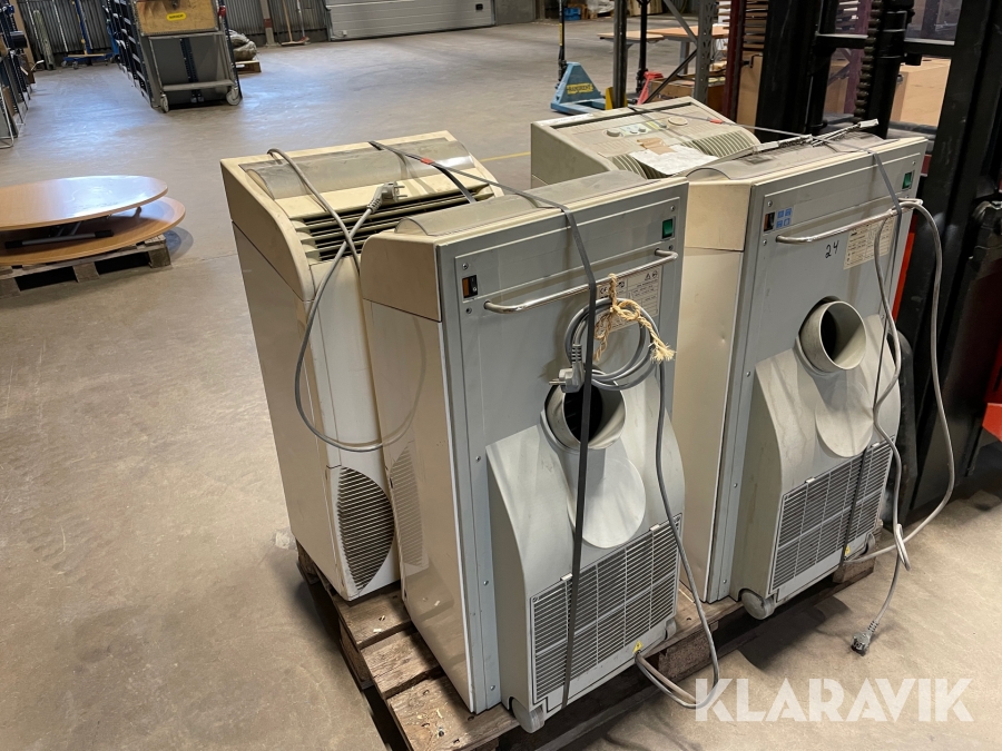 Diverse AC/luftkonditioneringsenheter