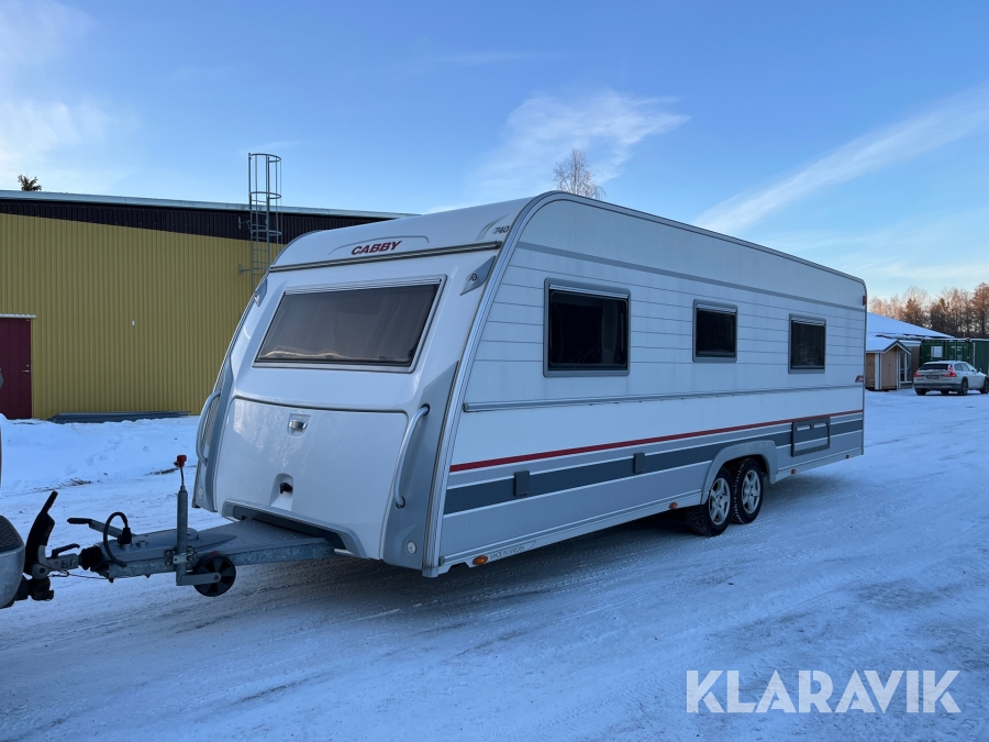 Husvagn Cabby 740 med förtält