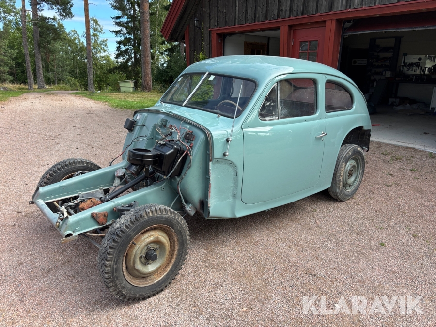 Volvo PV444ES renoveringsprojekt