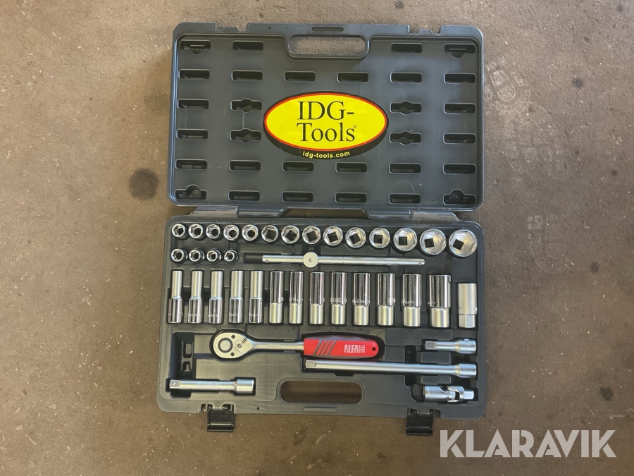 Hylsnyckelsats 1/2 tum IDG-tools