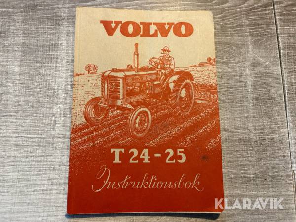 Instruktionsbok Volvo T24-25