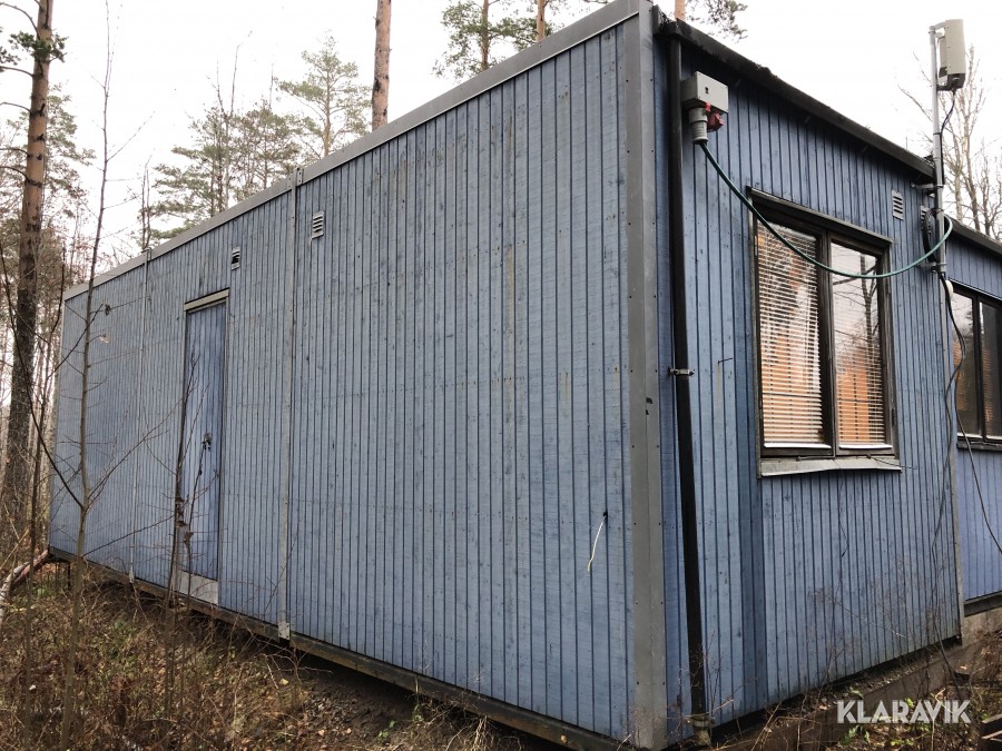 Modul med omklädningsrum och lunchrum