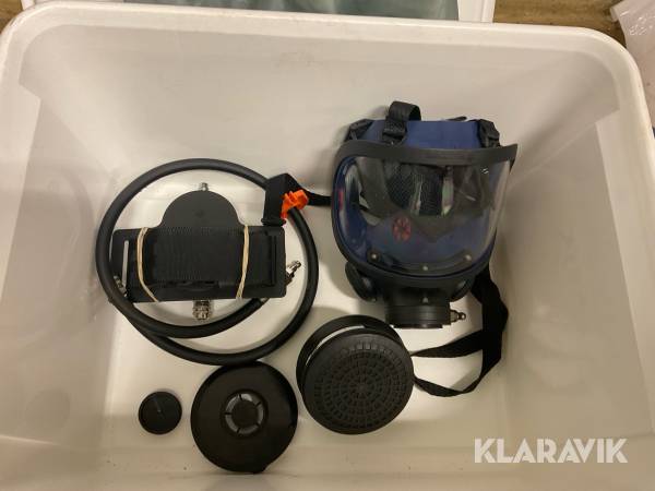 Friskluftsmask Sundström SR 200 Glas