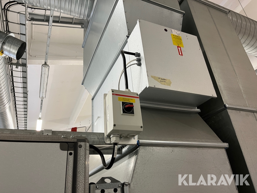 Ventilationsaggregat Fläkt Woods EQHC-023-270-22-1-1-2-1-1-1