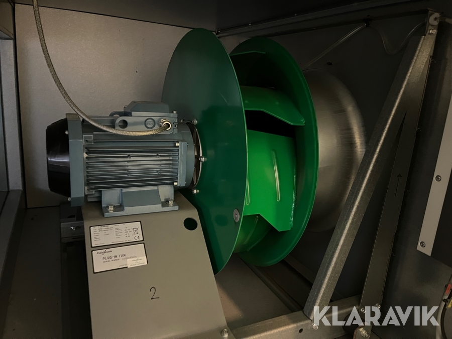 Ventilationsaggregat Fläkt Woods EQHC-023-270-22-1-1-2-1-1-1