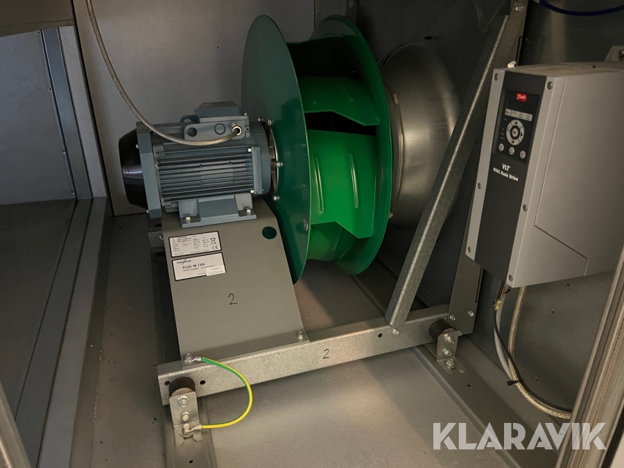 Ventilationsaggregat Fläkt Woods EQHC-023-270-22-1-1-2-1-1-1