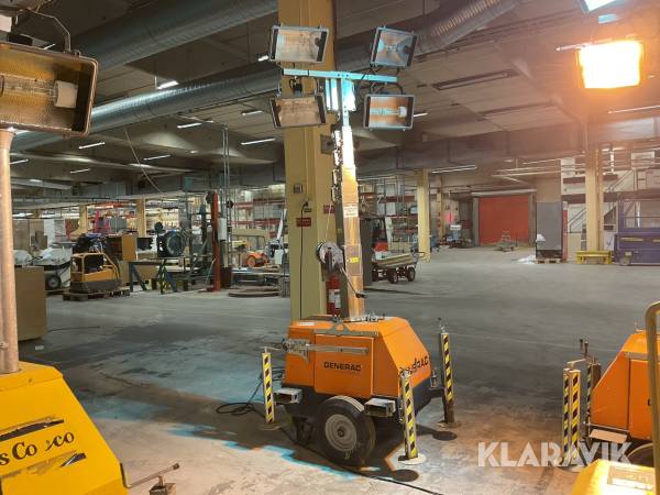 Lysmast Generac Link Tower 2 7m