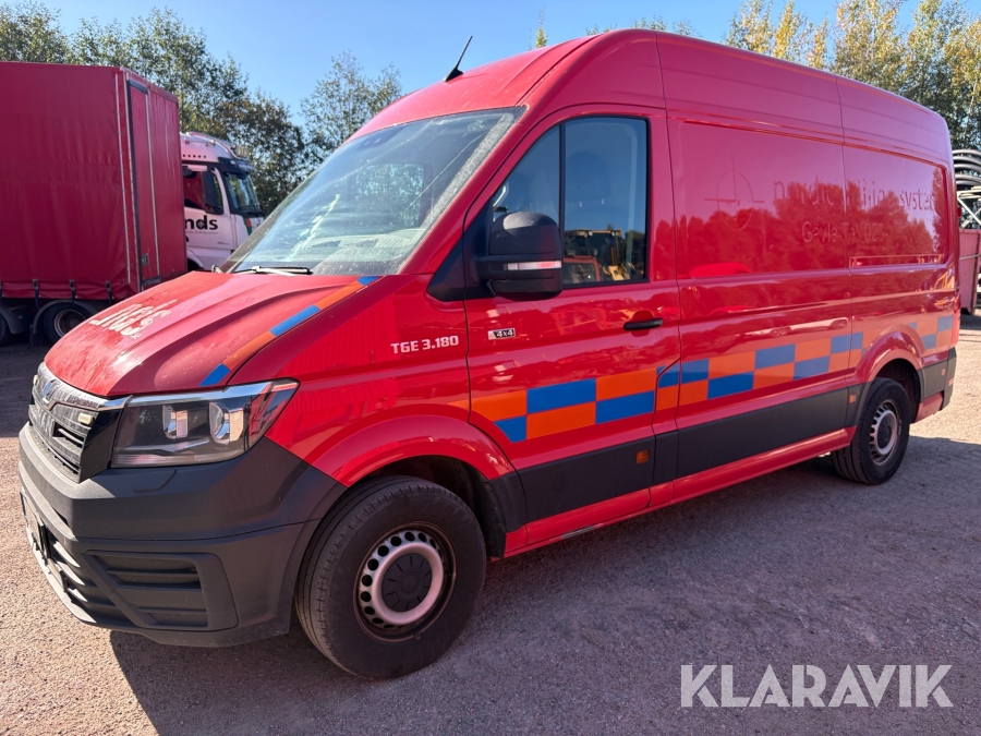 Skåpbil Man TGE 3.180 4x4
