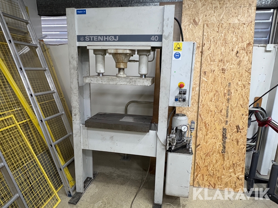 Hydraulisk press Stenhøj 40 ton