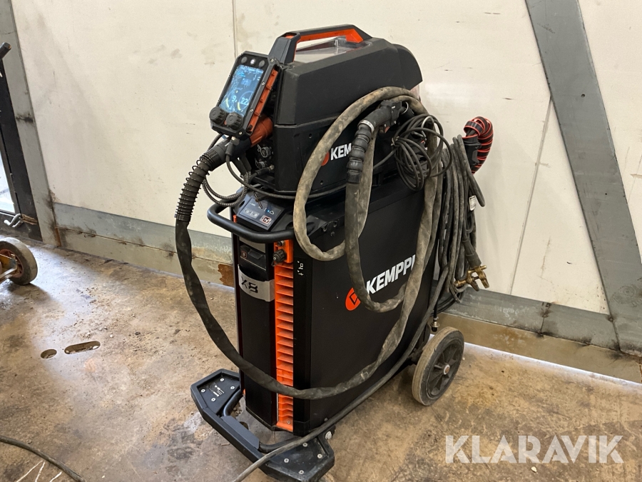 Svets Kemppi X8 Mig med kylning & Power Source 400 MV