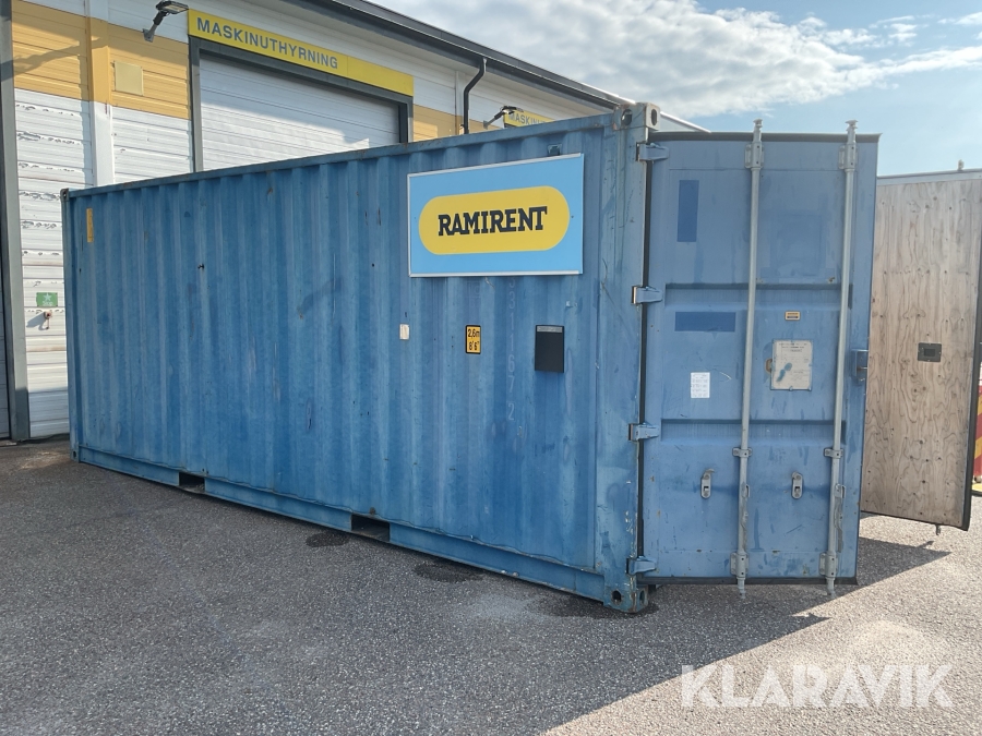 Container 20' isolerad