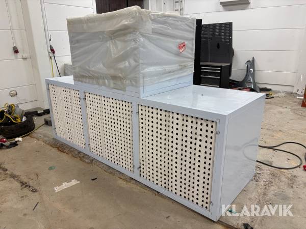 Frånluftsventilation för lackering 2st