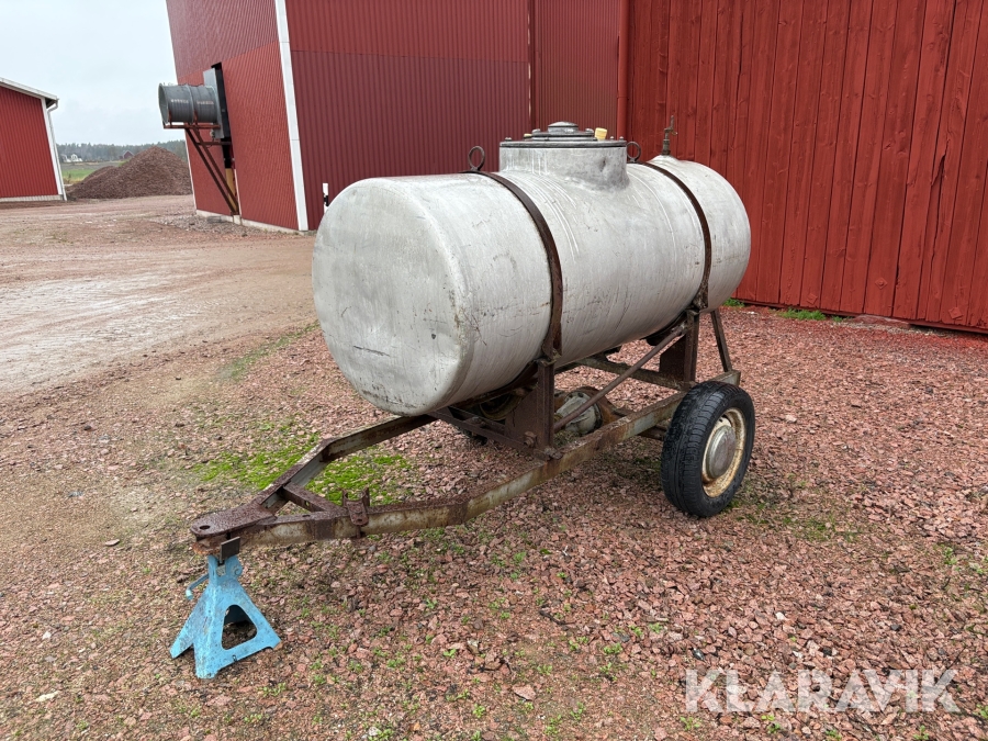 Dieseltank på kärra Nödinge Värkstäder 1000L