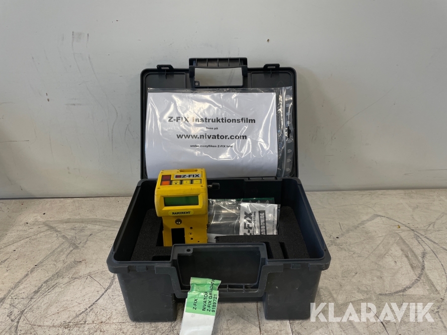 Z-fix Nivator och grundutrustning