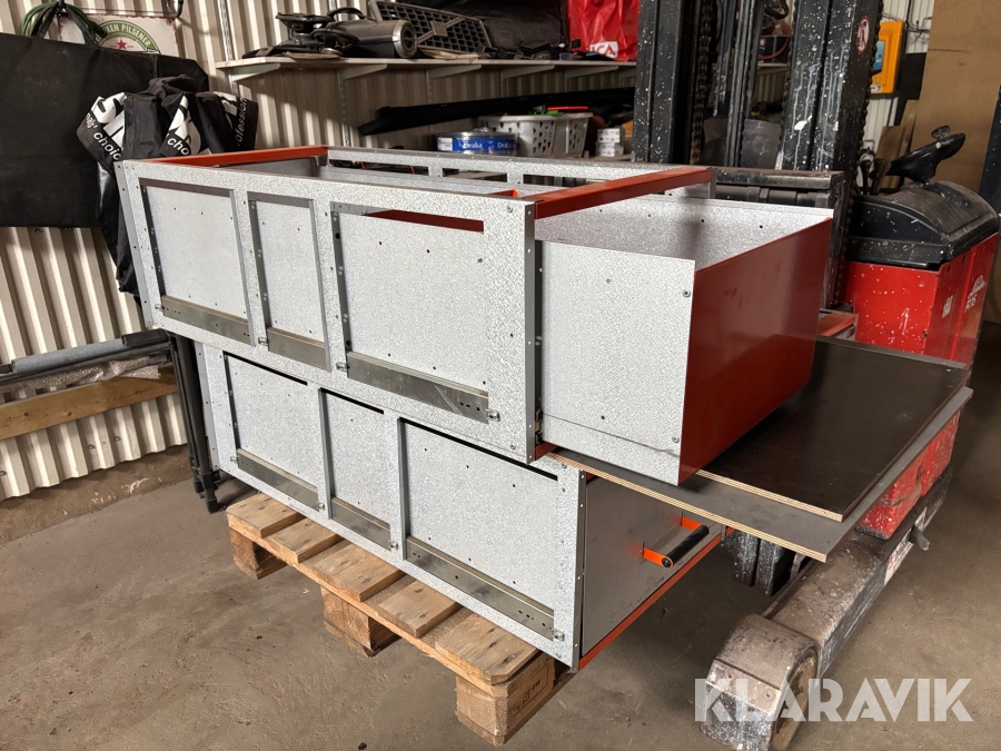 Dubbelgolv till Volkswagen Caddy kort Work System