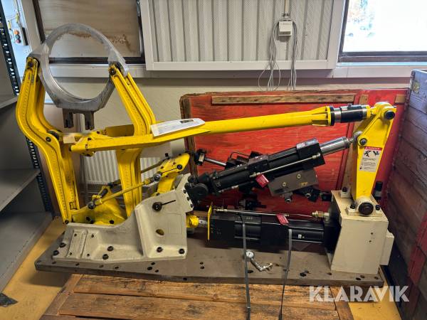 Rigg med Hydrauliskt ställdon MTS 329 Road simulator