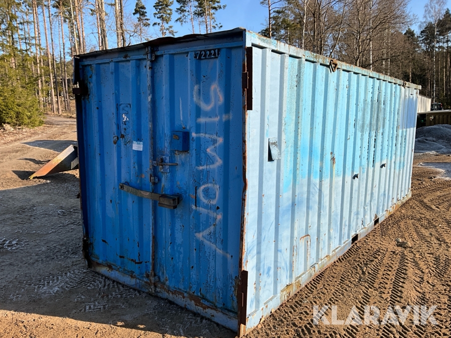 Container 20fot isolerad