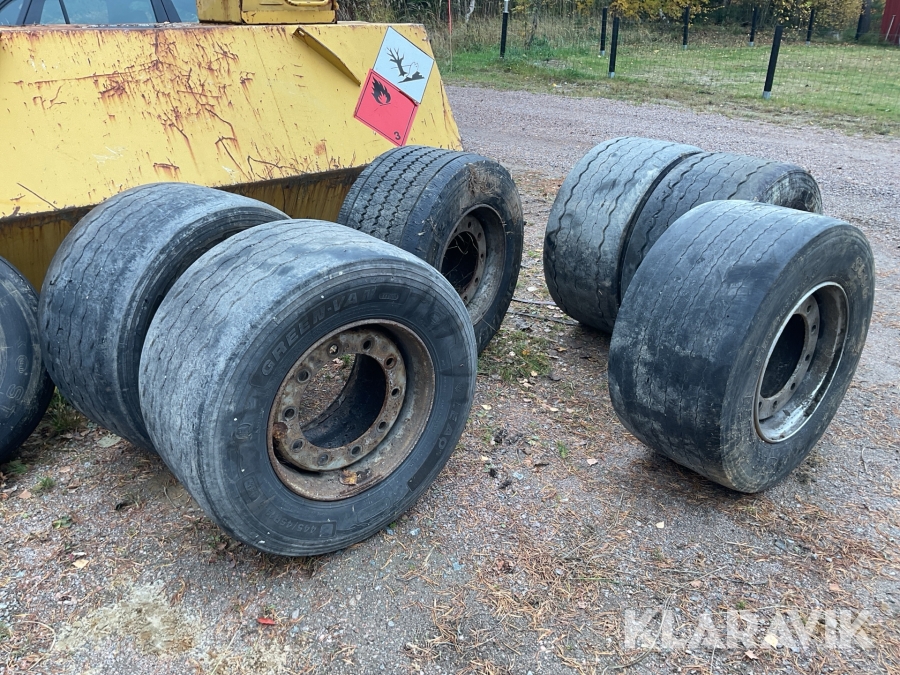 Släpvagnshjul 445/45R19.5 6st
