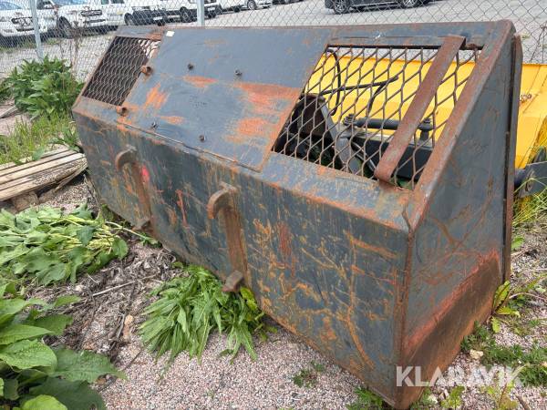 Materialskopa med trima fäste