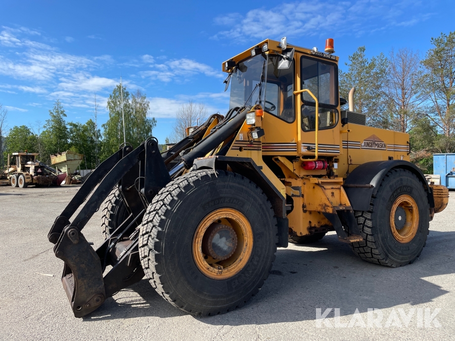 Hjullastare Ljungby L17 med nya däck