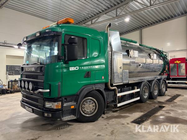 Slamsugarbil Scania R124gb8x4nb470 ADR