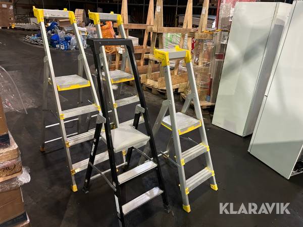 Trappstegar Wibe & Ironside 3 & 4-stegs 4 st