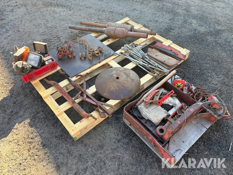 Blandade tillbehör lantbruk 1st pall