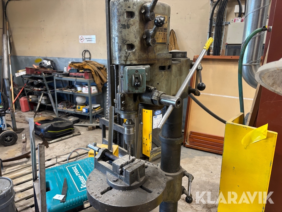 Pelarborr Arboga E 100 med skruvstäd