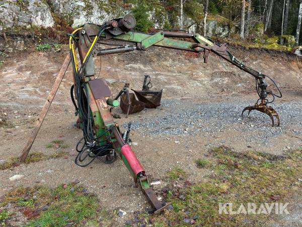 Griplastare med grävtillsats Kronos 350