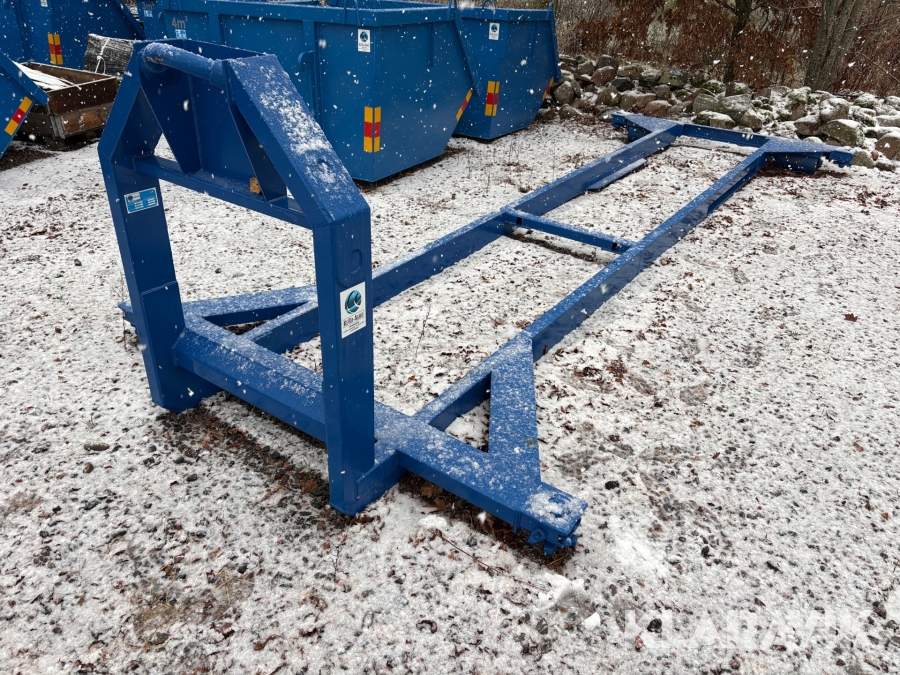 Lastväxlarram med containerfäste Kero 6 m