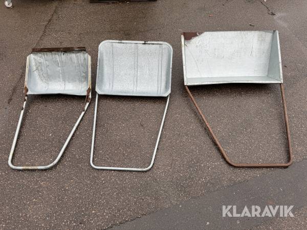 Snöslädar 3st